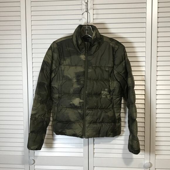 The North Face Camouflage Puffer Insulated Women Jacket S - Picture 1 of 10